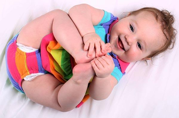 Эксперимент с младенцем: его ноги – почти как ваши руки