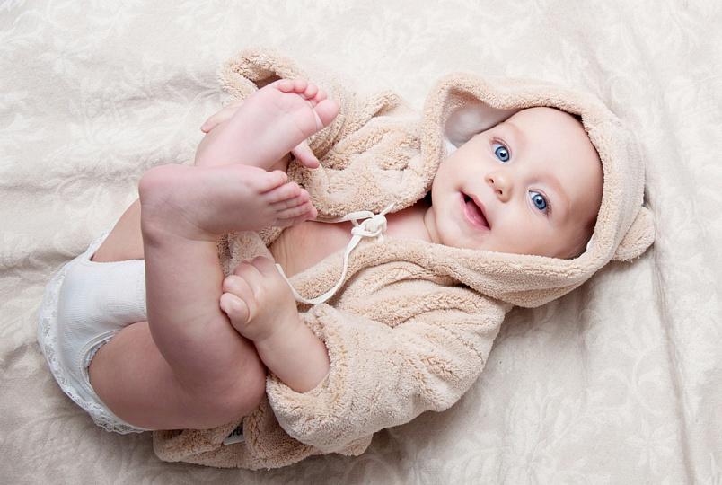 Эксперимент с младенцем: его ноги – почти как ваши руки