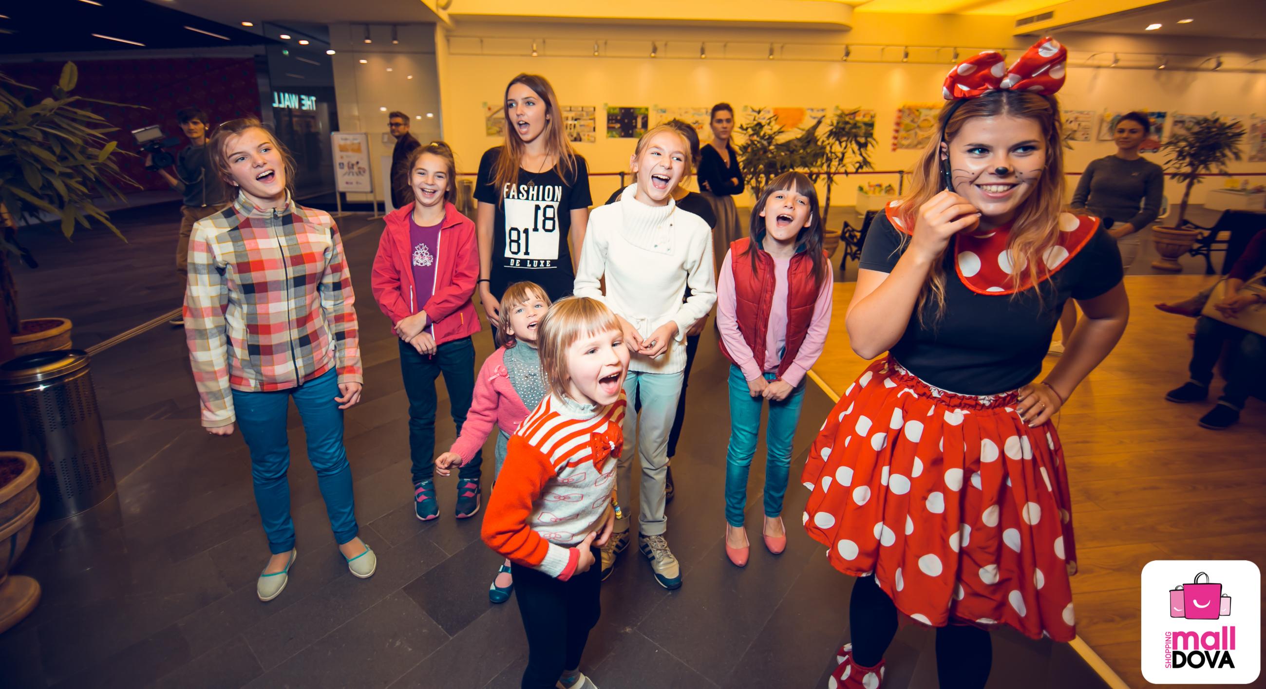 „Zâmbete de copil” și magie adevărată la Shopping MallDova