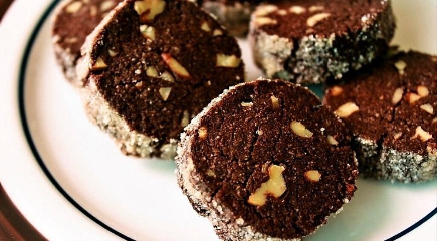 Prăjitură „Salam de ciocolată”