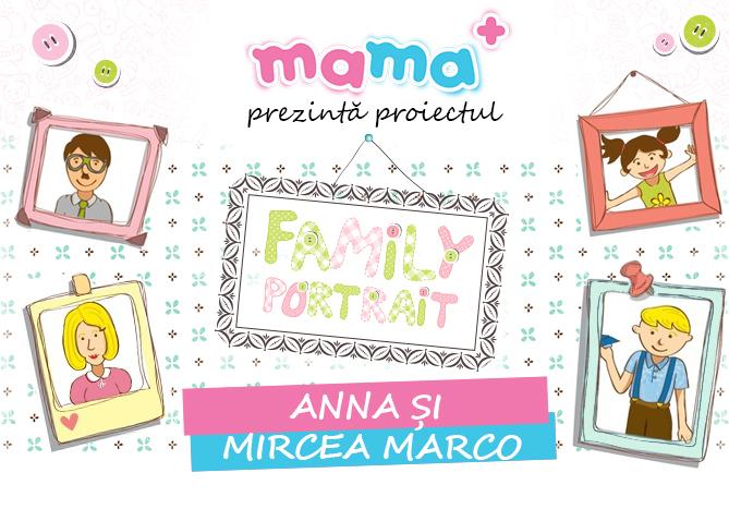 Family portrait: Anna și Mircea Marco