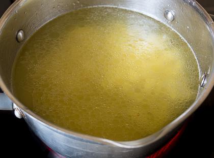 Supă de cartofi cu şuncă