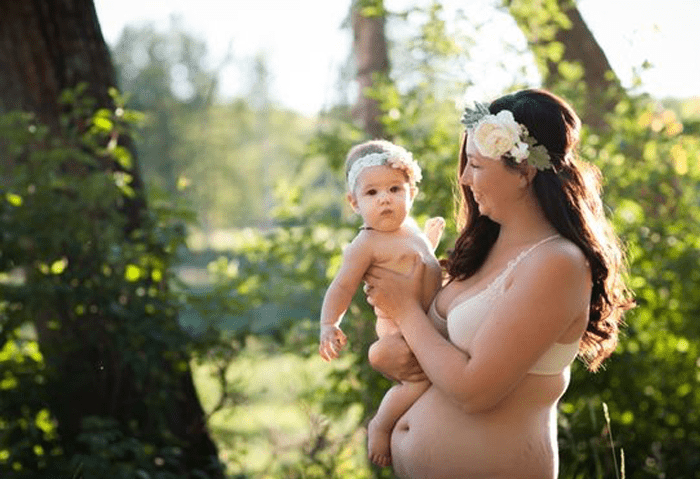 Frumusețea maternă: un proiect foto despre corpul femeilor