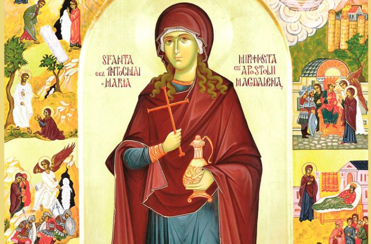 Creștinii ortodocși o cinstesc pe Sfînta Maria Magdalena