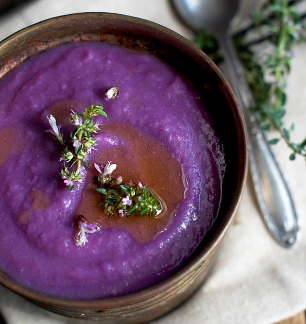 Два рецепта с фиолетовым картофелем (его уже можно найти и в Молдове)