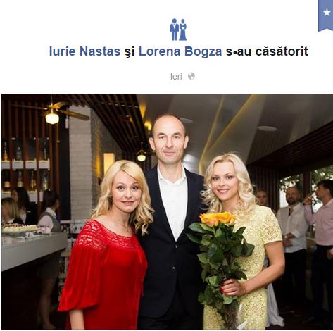 Lorena Bogza și Iurie Nastas și-au oficializat relația! FOTO
