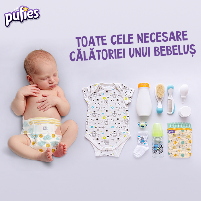 Подгузники Pufies Sensitive: Надёжная защита и нежная забота с 1-го дня жизни малыша