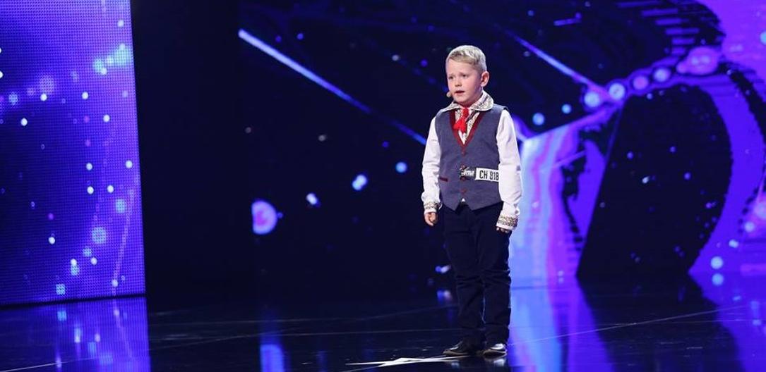 Un copil de 6 ani din Chișinău a cucerit publicul de la „Românii au Talent”