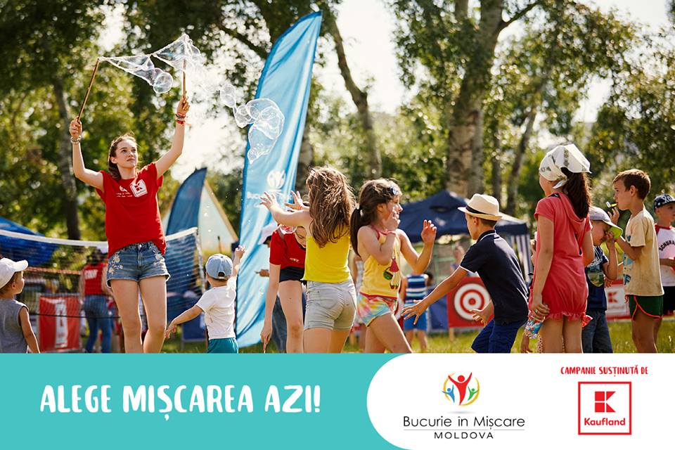 Выберите движение сегодня! Фестиваль «Bucurie în mișcare» возвращается и в этом году