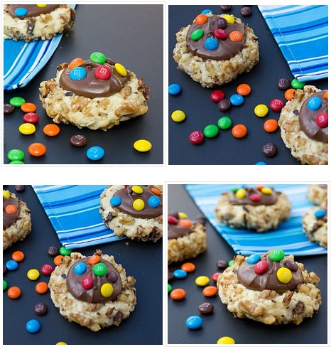 M&M Cookie. Ореховое печенье с шоколадной пастой и M&M's от Надежды Байтой