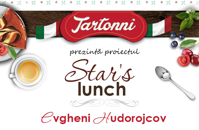 Star's lunch: Evgheni Hudorojcov