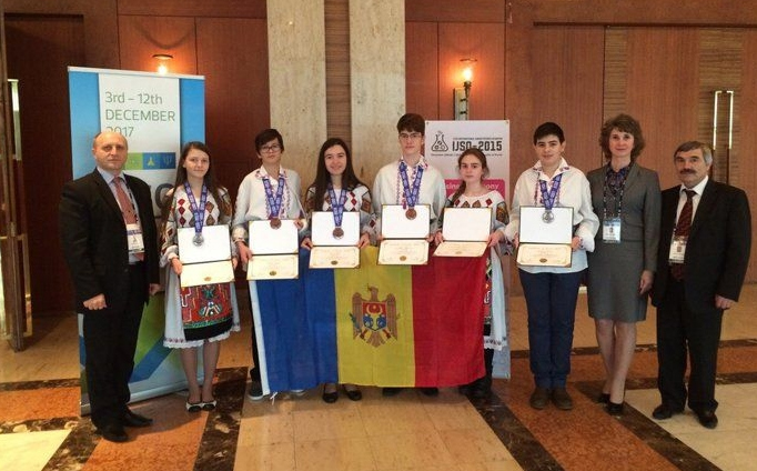 Elevii moldoveni au obținut cinci medalii la Olimpiada Internațională