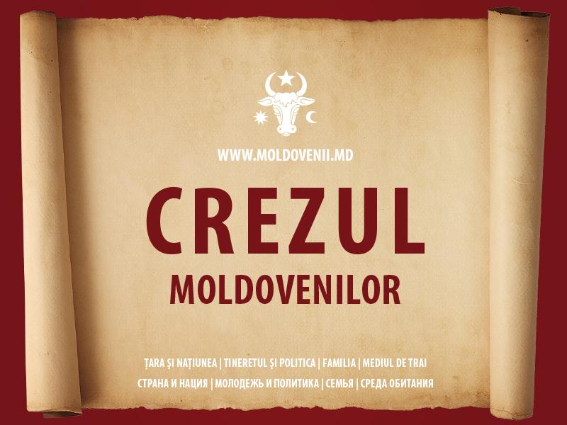 Crezul moldovenilor: Țara și națiunea
