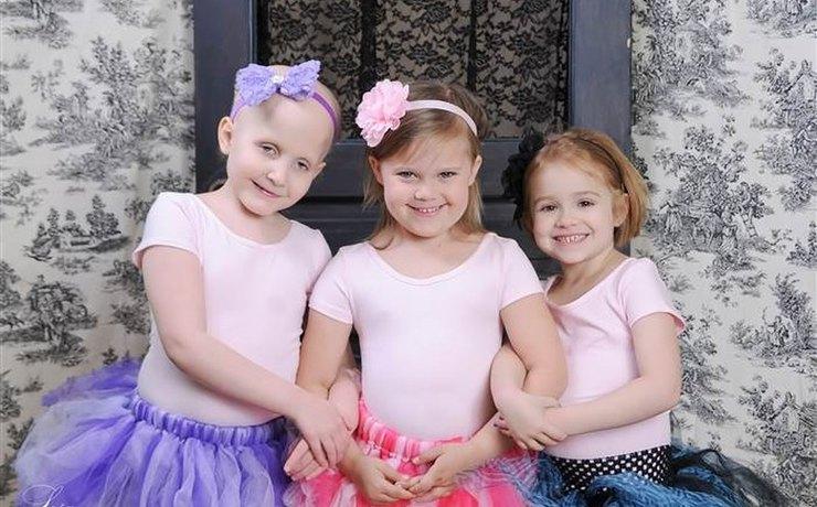 Три малышки, победившие рак, стали героинями трогательного фотопроекта