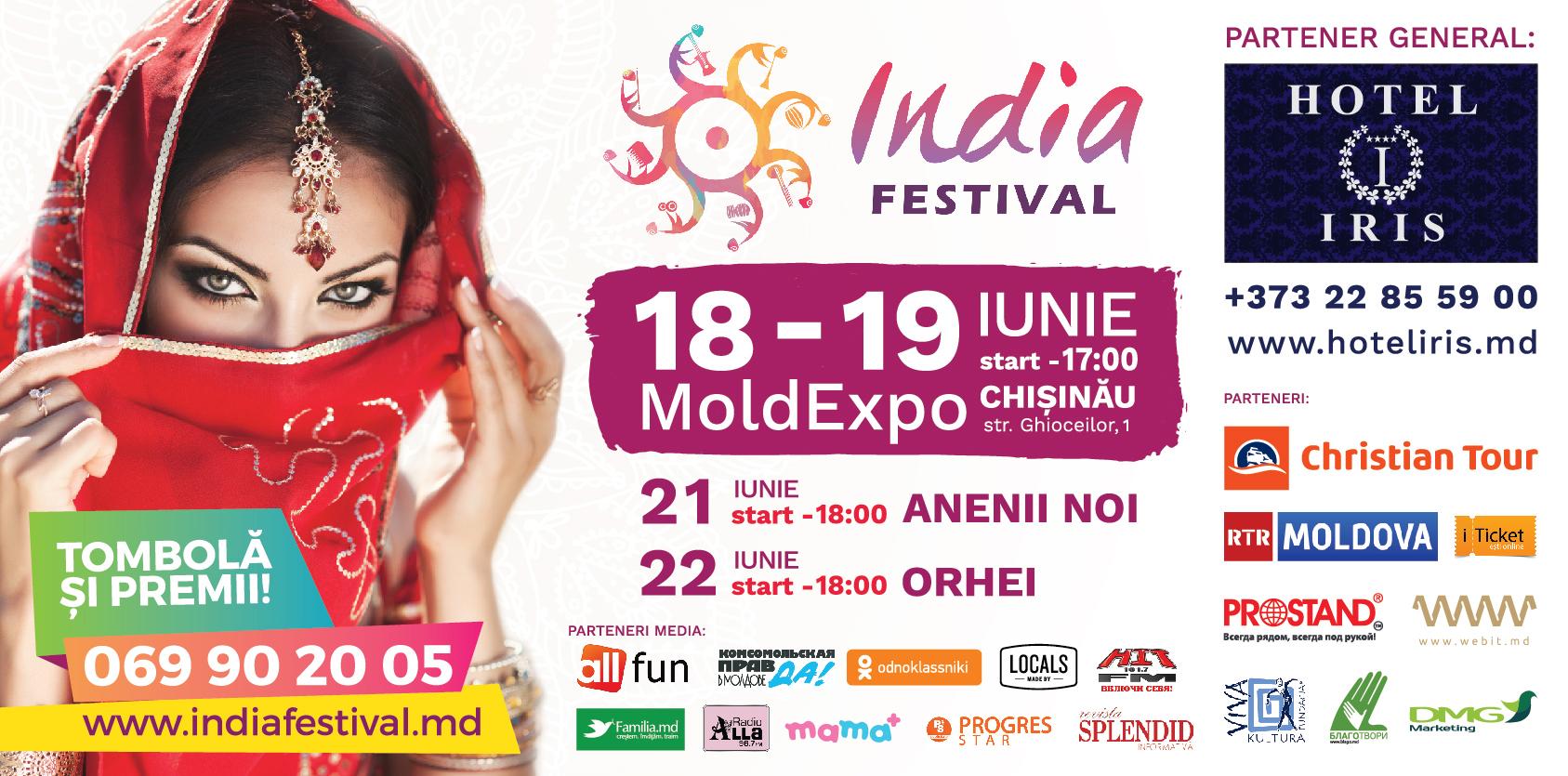 Festivalul Indiei în Moldova!
