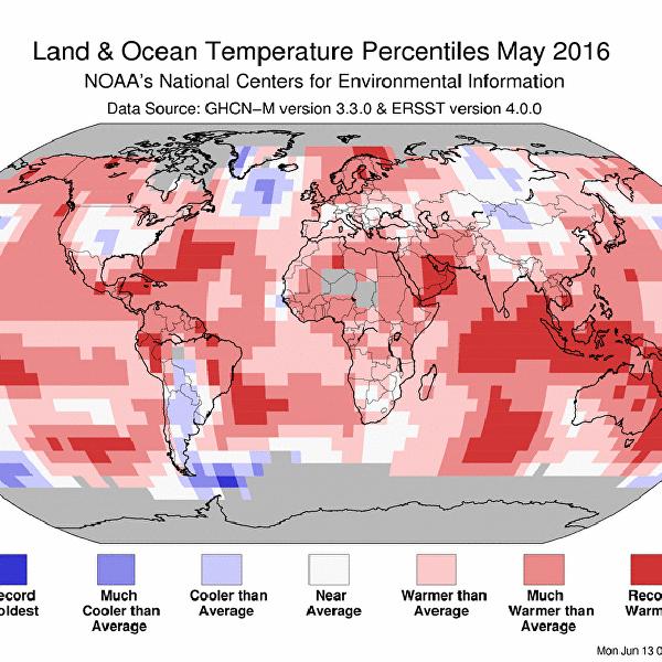 Climatolog: Luna mai 2016 a fost cea mai călduroasă din ultimul secol