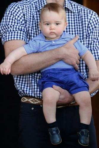10-месячный принц Джордж — самый юный законодатель в мире моды