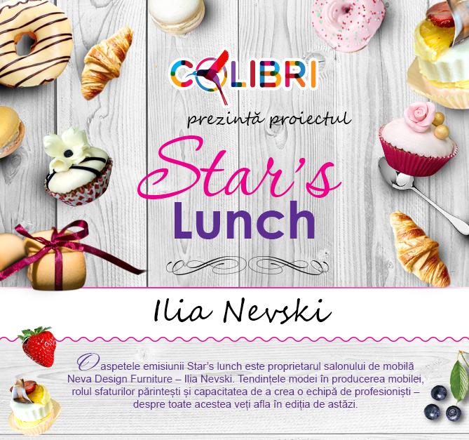 Star’s lunch: Ilia Nevski