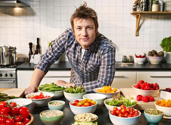 Șampinioane la cuptor de la Jamie Oliver