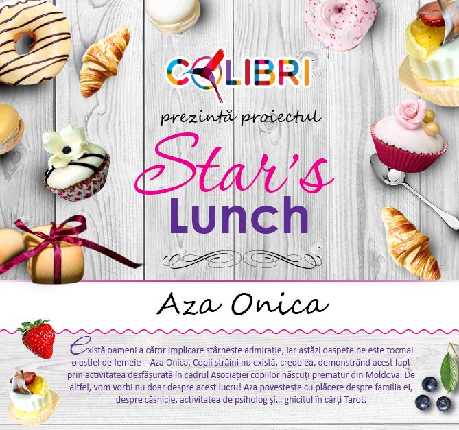 Stars’s lunch: Aza Onica