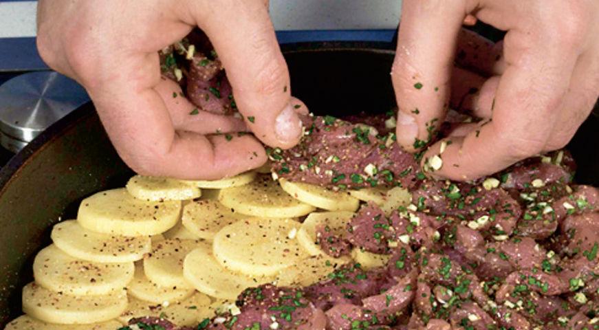 Картофель Анна со свининой