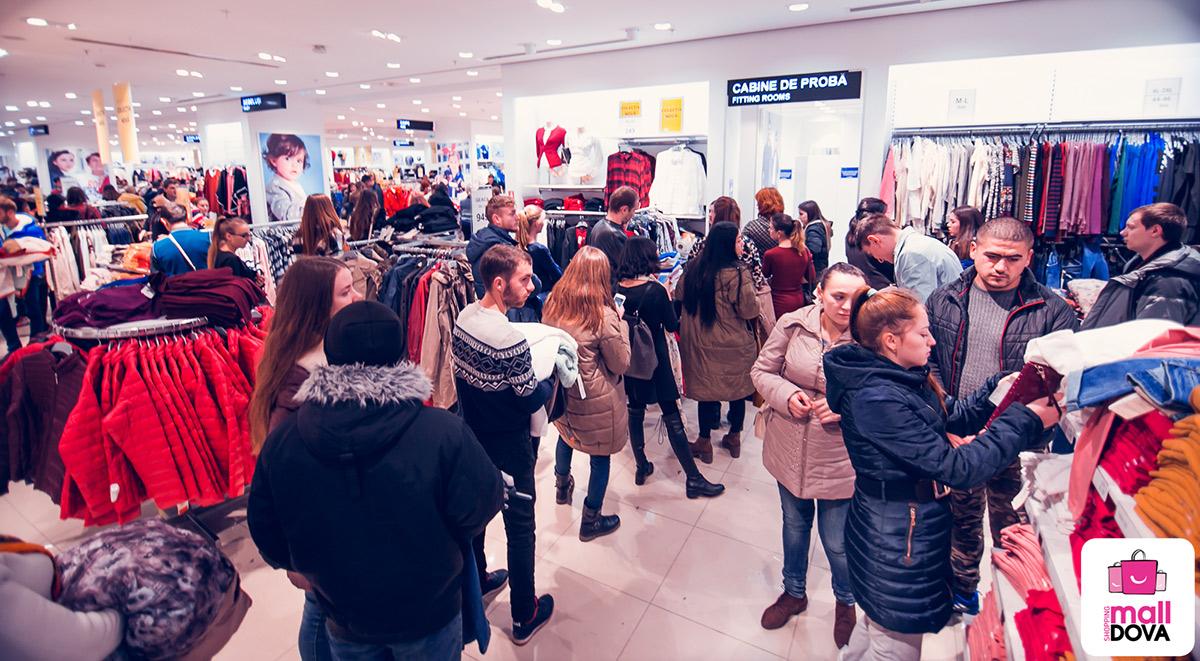 Prețuri mici, premii mari și distracție maximă – Noaptea Reducerilor la Shopping MallDova