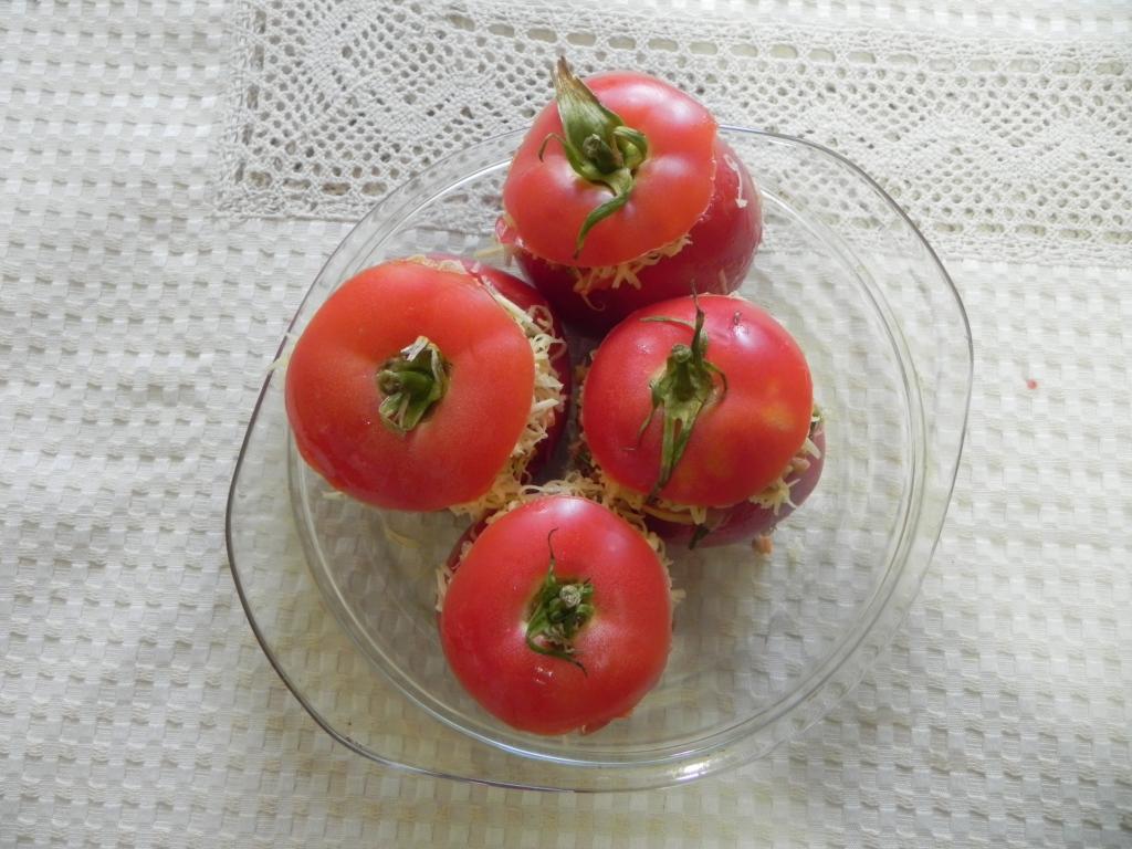 Запечённые помидоры с нежной мясной начинкой от Марии Андриуцэ