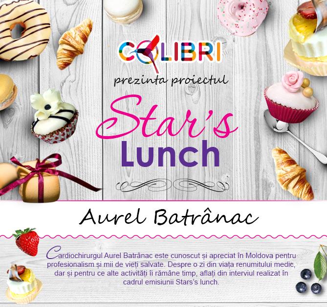 Stars’s lunch: Aurel Batrânac