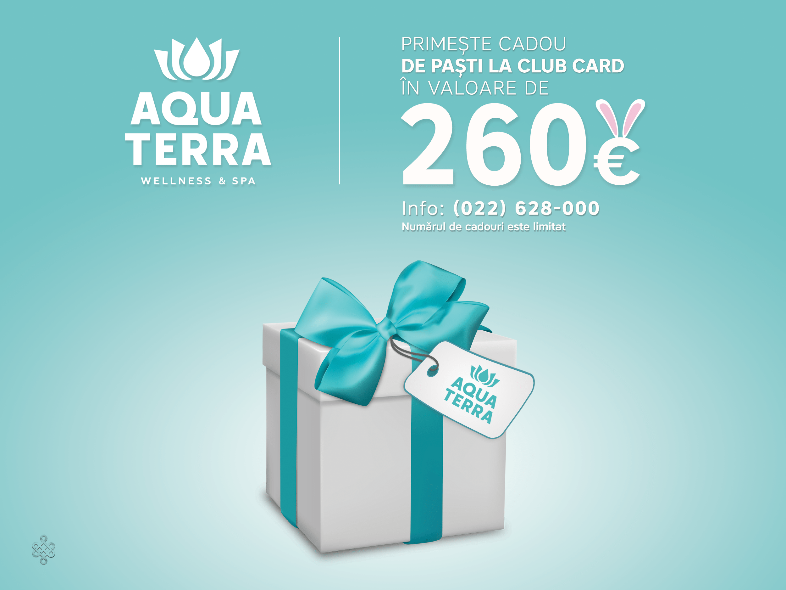 Aquaterra Wellness & SPA te premiază cu cadouri!