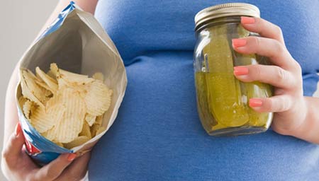 Вкусы беременных или почему тянет на солененькое