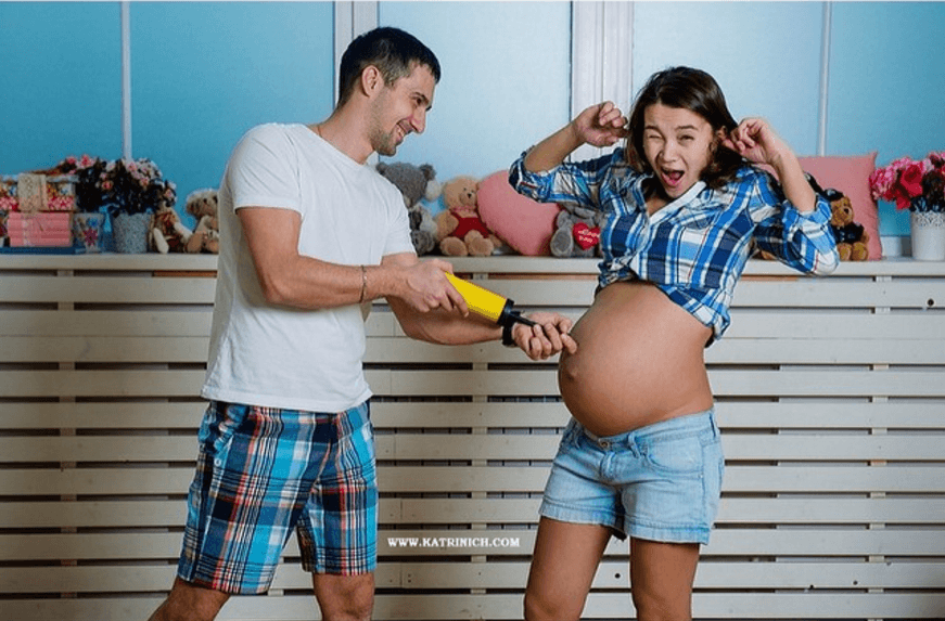 Фотосессии беременных, которые вас удивят