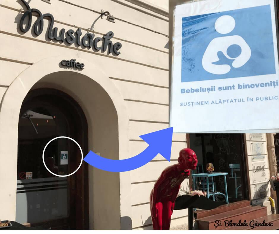O cafenea din Sibiu susține mamele care alăptează în public