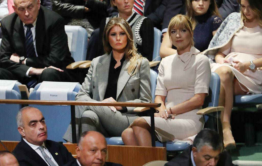 Duel de modă dintre primele doamne: Melania Trump sau Brigitte Macron