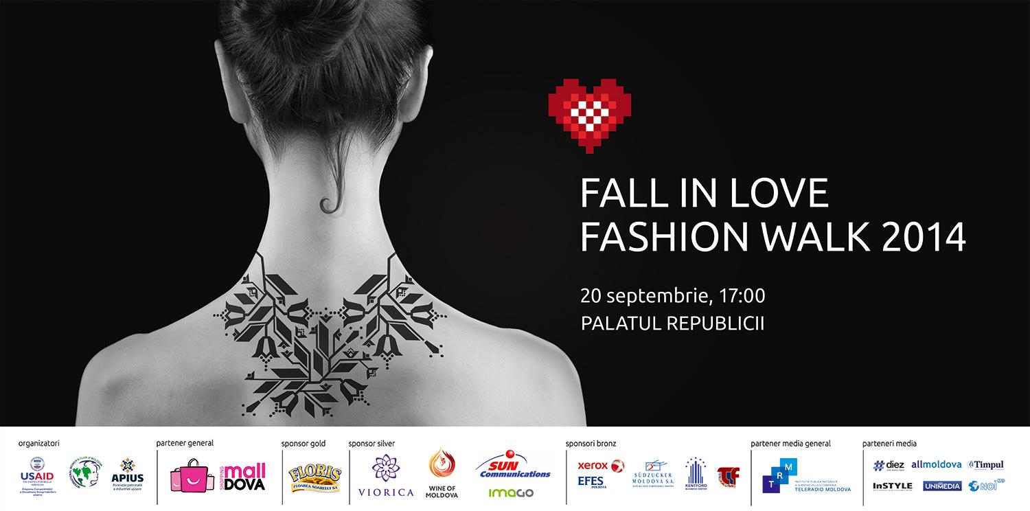 Shopping MallDova – генеральный партнер «Fall in love» Fashion Walk 2014