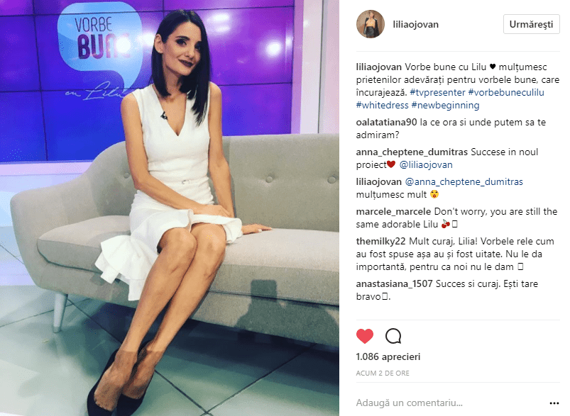 Prima reacţie a Liliei Ojovan după ce a trecut de la TVR la Canal2