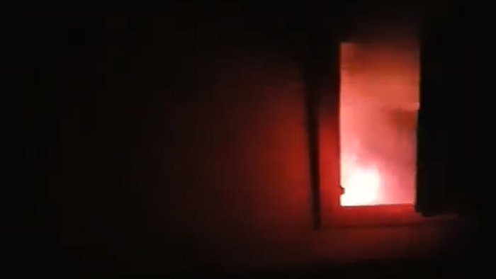 Короткое замыкание в ASEM прошлой ночью вызвало пожар