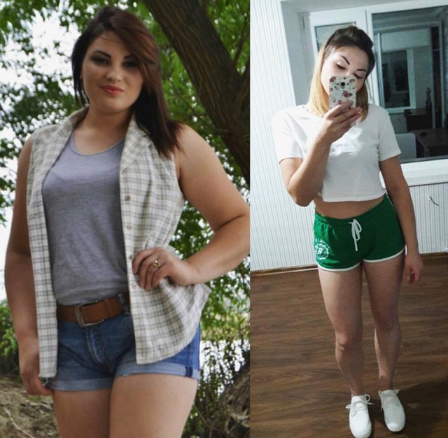 В Молдове девушка похудела на 23 килограмма, потому что иначе парень не мог ее обнять
