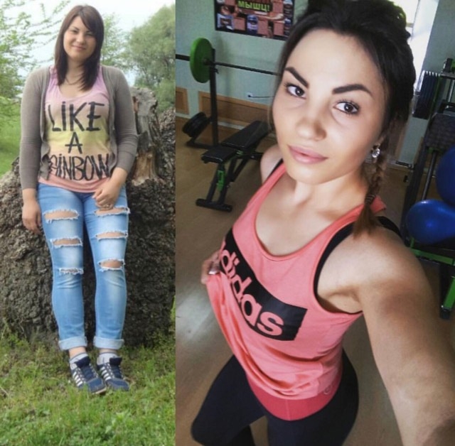 В Молдове девушка похудела на 23 килограмма, потому что иначе парень не мог ее обнять