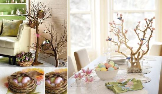 Decorațiuni pentru masa de Paște. 12 idei minunate