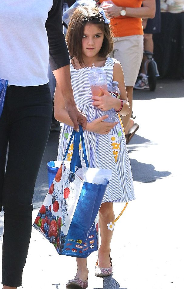 Fiica lui Katie Holmes și Tom Cruise a crescut semnificativ