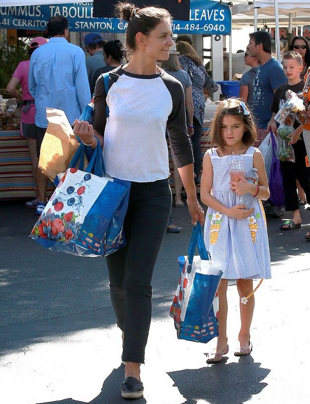 Fiica lui Katie Holmes și Tom Cruise a crescut semnificativ
