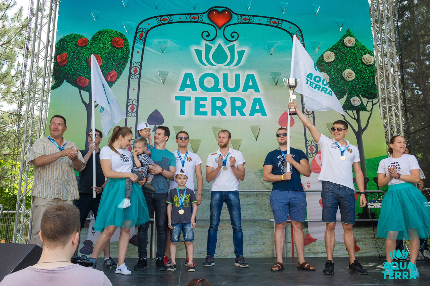 Aquaterra Fitness Ciocana a dăruit copiilor și părinților săi o poveste memorabilă la aniversarea clubului