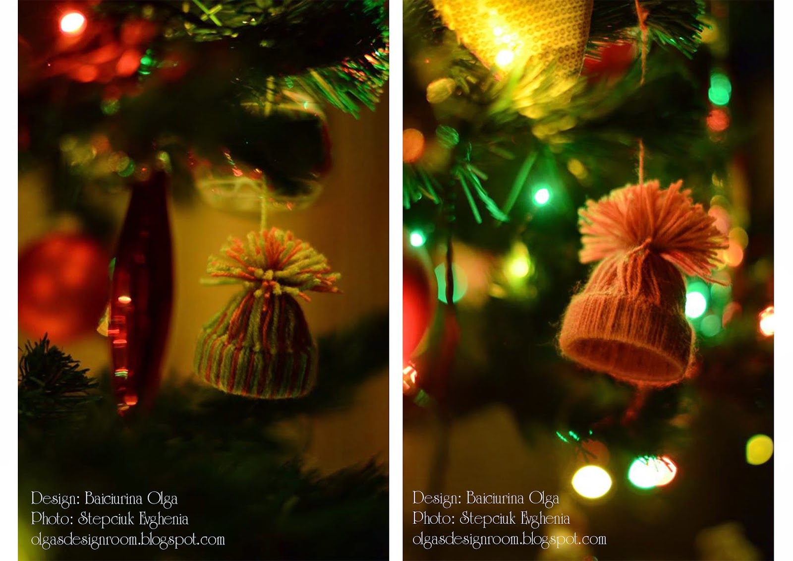 Olga Baiciurina. Jucării de brad confecționate manual! - Hand Made christmas decorations!