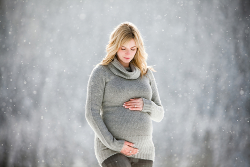 Ghid pentru femeile însărcinate pe timp de iarnă
