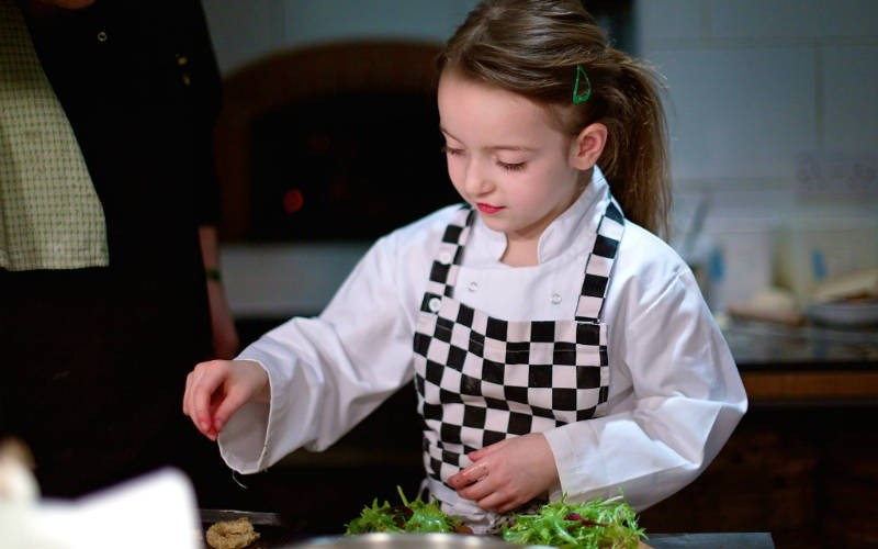 Autorul meniului de restaurant – o fetiță de doar 6 ani