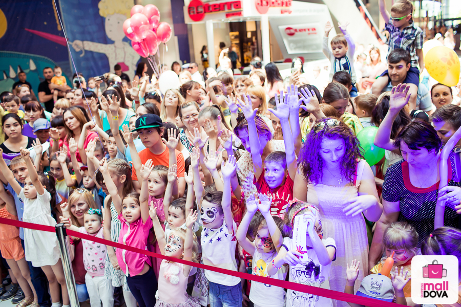 Сказочный детский праздник в торговом центре Shopping MallDova