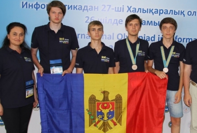 Elevii moldoveni au câştigat două medalii de bronz la Olimpiada Internaţională de Informatică