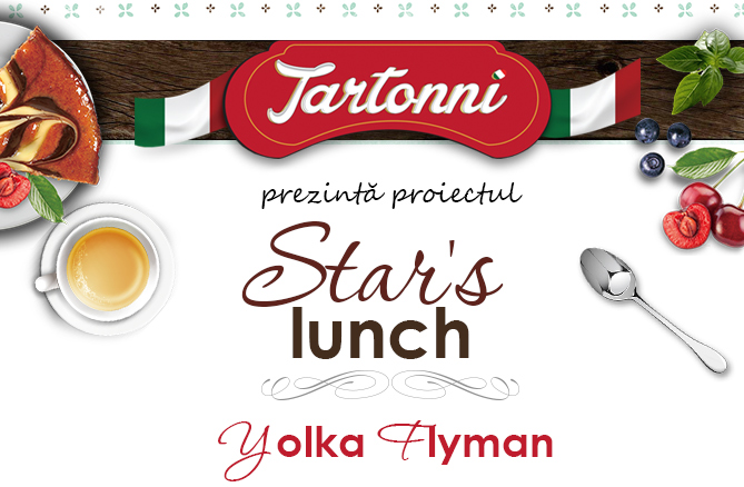 Star's lunch: Yolka Flyman