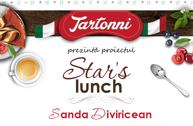 Star's lunch: Sanda Diviricean