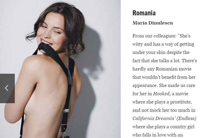 Natalia Barbu – cea mai sexy femeie din Republica Moldova, potrivit unei reviste americane